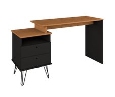 Escritorio Plus Negro y Café