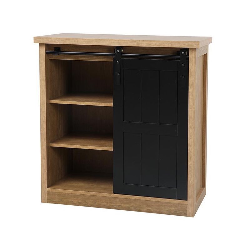 Mueble con 3 Niveles y Puerta Corrediza Fiore