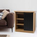 Mueble con 3 Niveles y Puerta Corrediza Fiore