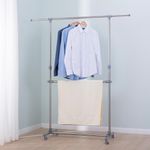 Colgador Simple con Tubo Extensible