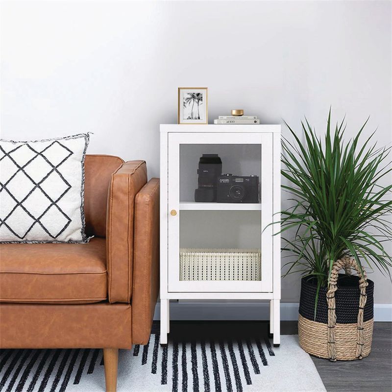 Mueble-auxiliar-blanco-de-metal