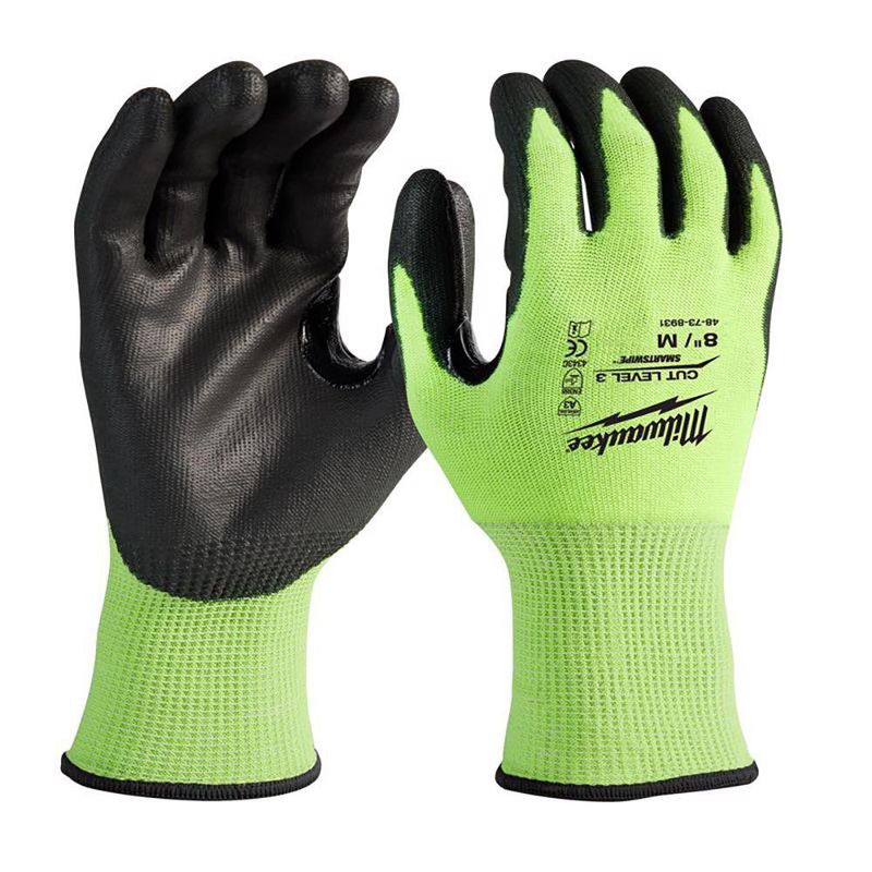 Guantes Alta Sensibilidad Nivel Corte 3 Poliuretano Talla M