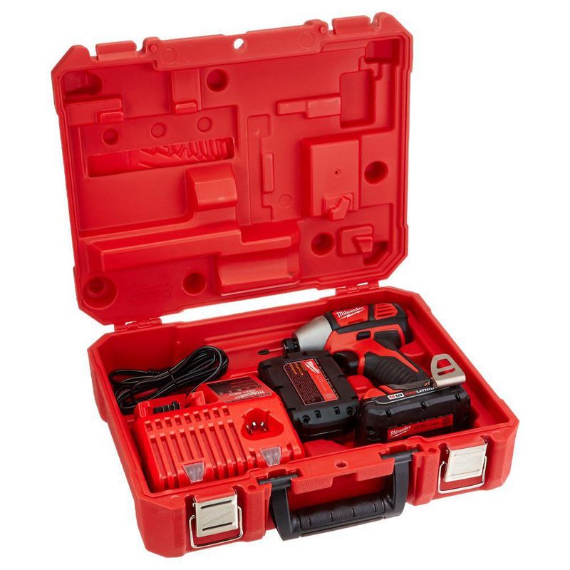 Kit de Atornillador de Impacto M18 Hexagonal 1/4 Plg