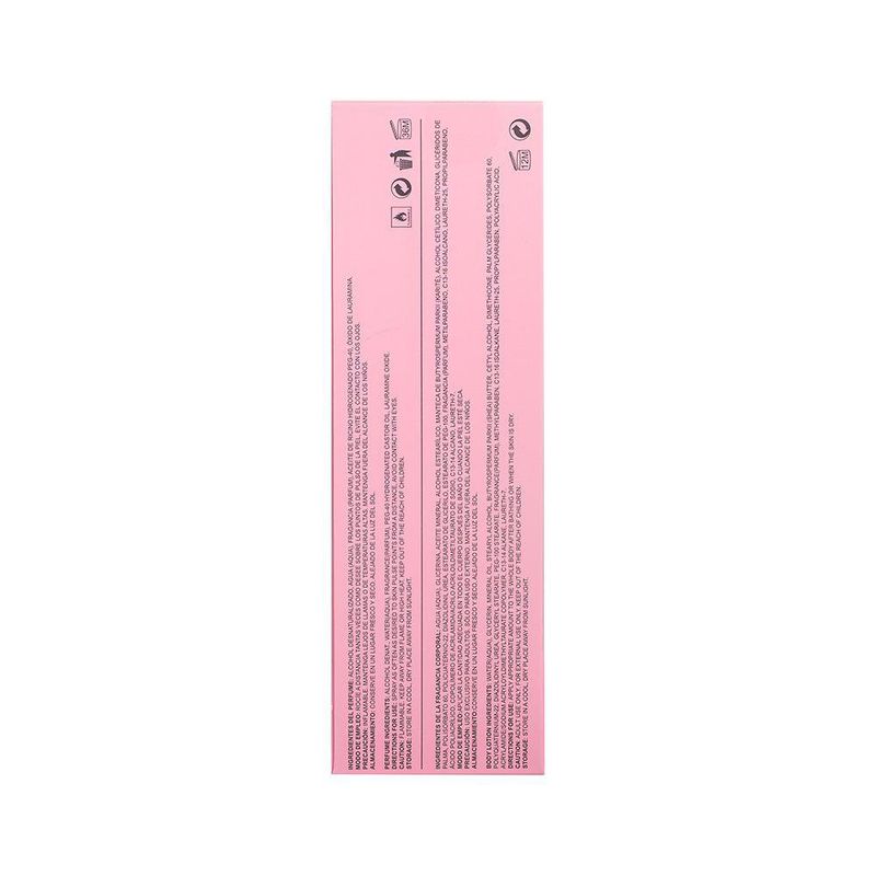 Set de Crema Corporal + Perfume Amazing Pink 35 Ml