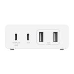 Cargador de Pared con 4 Puertos Blanco 108W