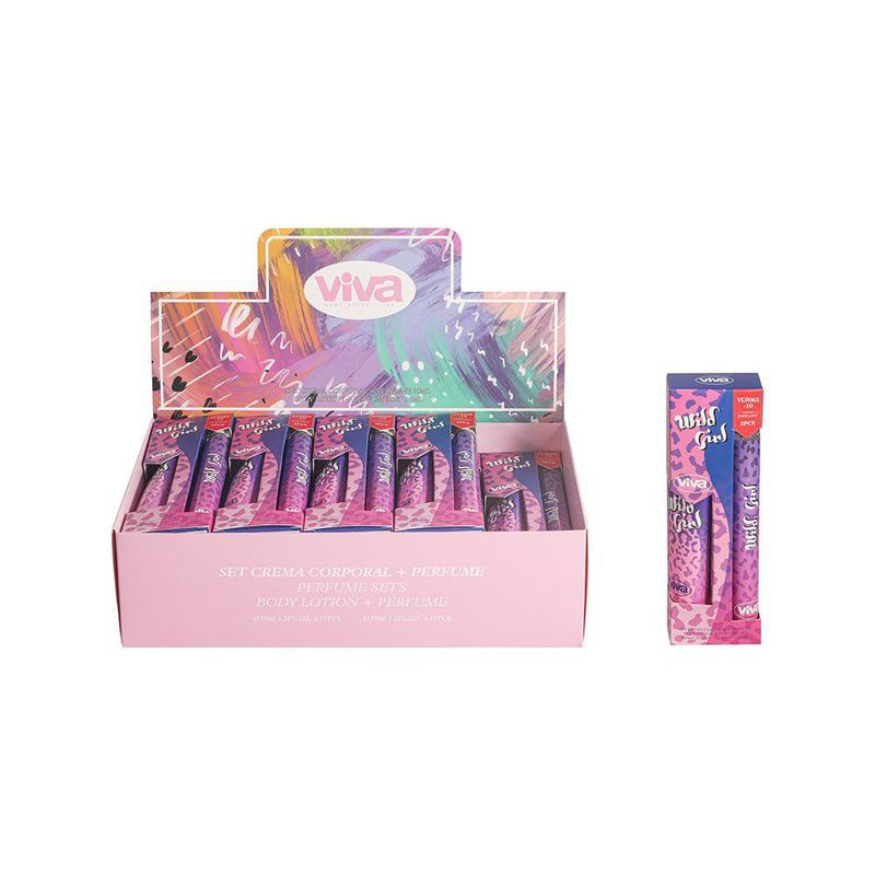 Set de Crema Corporal + Perfume Wild Girl 35 Ml