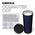 Termo de Acero Inoxidable Azul 17 Oz