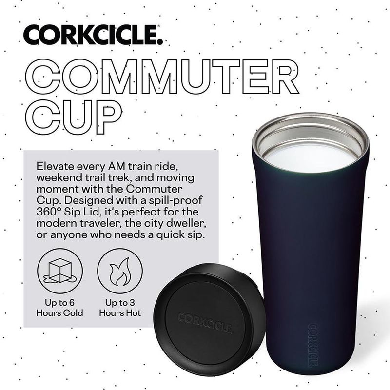Termo de Acero Inoxidable Azul 17 Oz