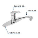 Monomando-para-Fregadero-Plastico---Foset