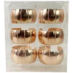 Set de 6 Anillos para Servilletas Rose Gold