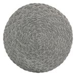 Individual Redondo Color Gris