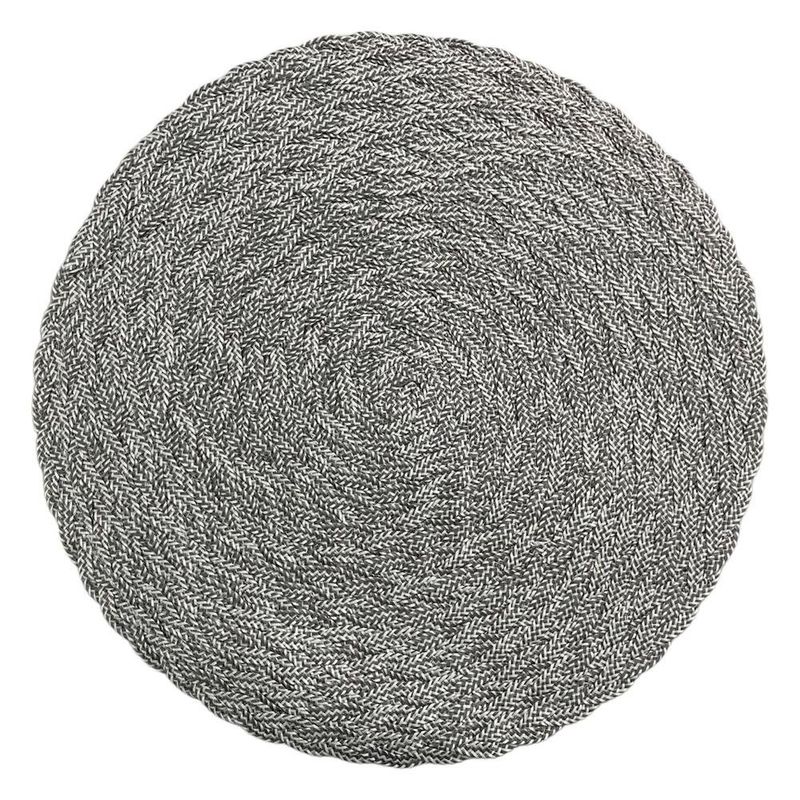 Individual Redondo Color Gris
