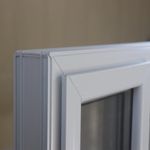 Ventana PVC S60 Corrediza con Cedazo 100x100 Cm
