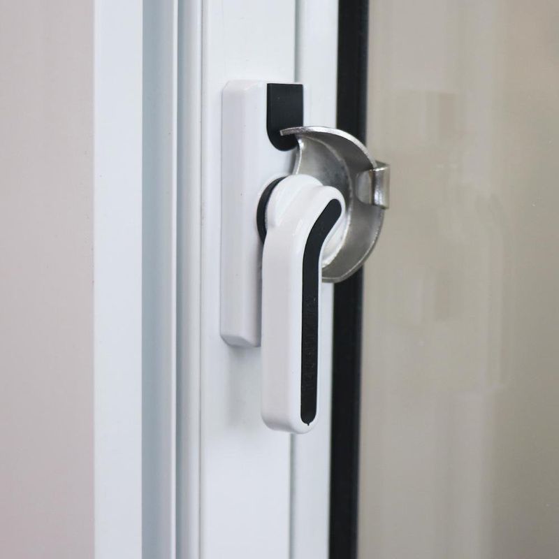 Ventana PVC S60 Corrediza con Cedazo 100x100 Cm