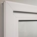 Ventana PVC S60 Corrediza con Cedazo 100x100 Cm