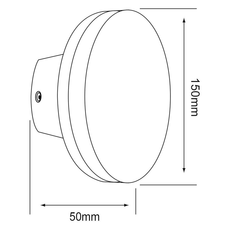 Lámpara Led De Sobreponer Gris 10W - Tecnolite