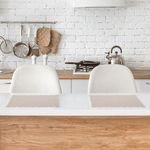 Set 2 Individuales Beige