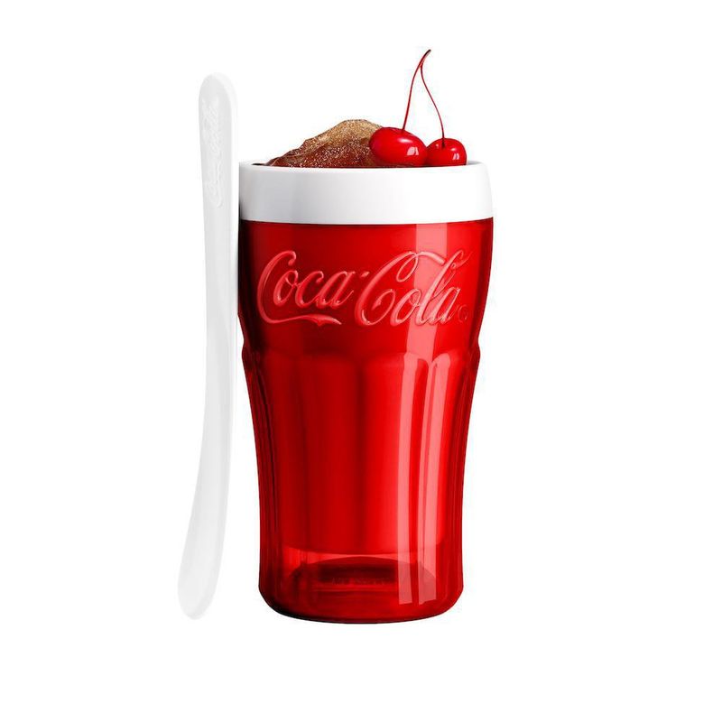 Vaso Coca-Cola 12 Oz con Cuchara