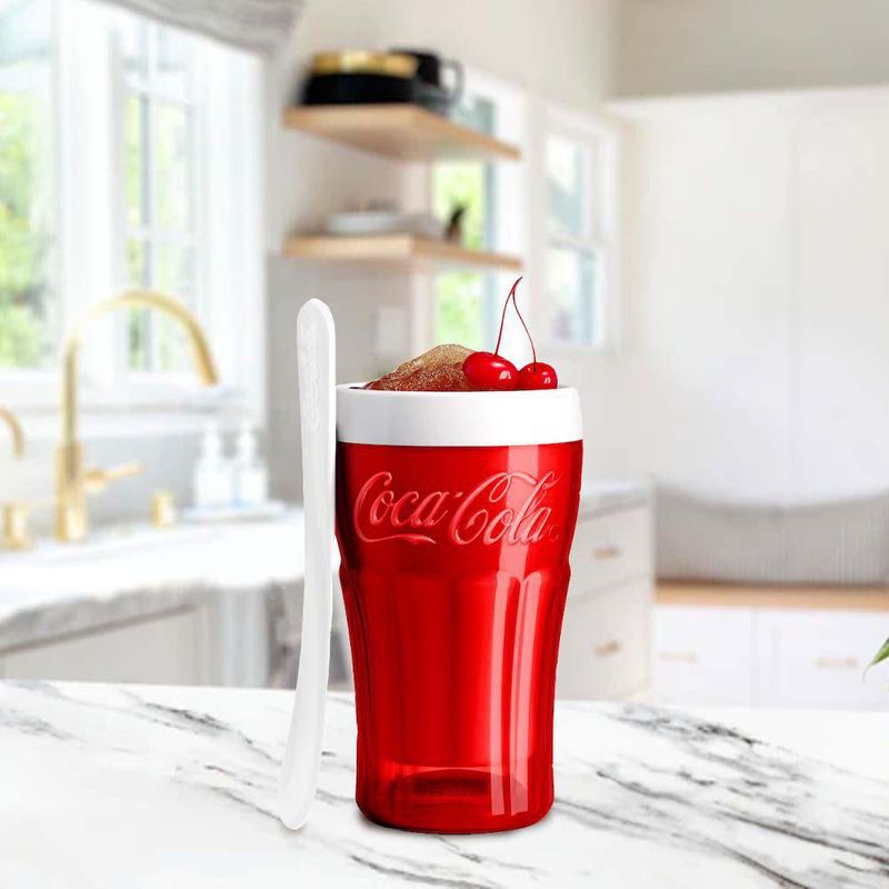 Vaso Coca-Cola 12 Oz con Cuchara