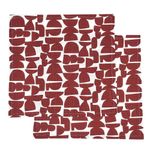 Set 2 de Individuales Burgundy Arto 40 Cm