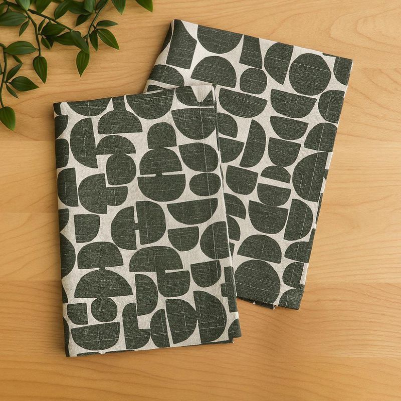 Set 2 Servilletas Verde Arto