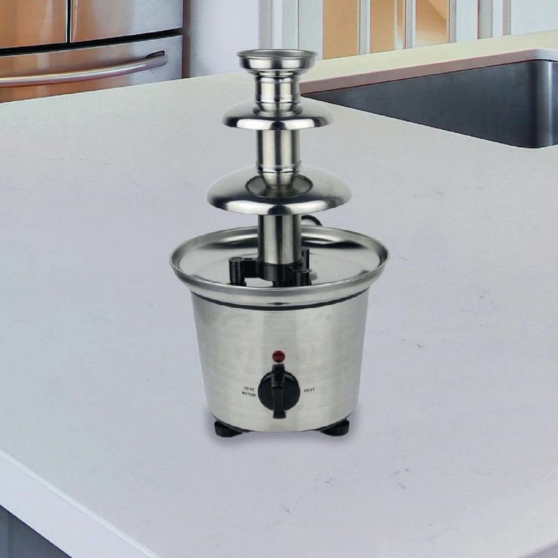 Fuente-de-Chocolate-de-Acero-Inoxidable