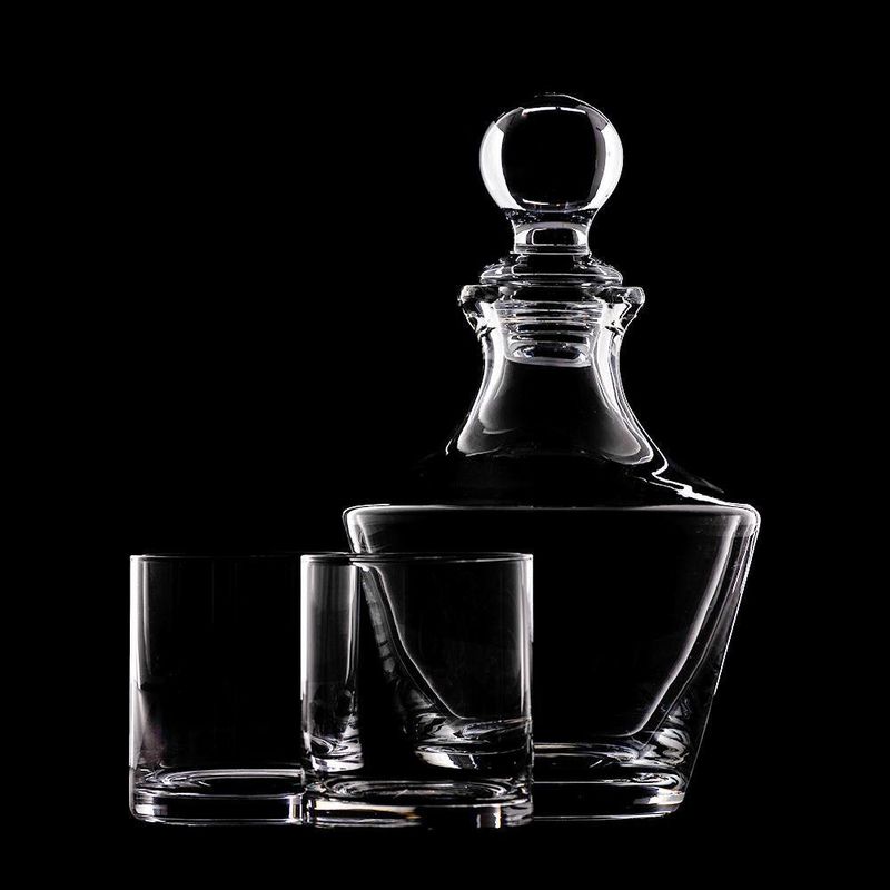 Set de Licorera con 2 Vasos 1 L