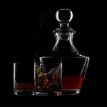 Set de Licorera con 2 Vasos 1 L