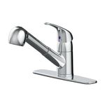 Grifo Monomando Caño Alto para Lavaplatos Cromado
