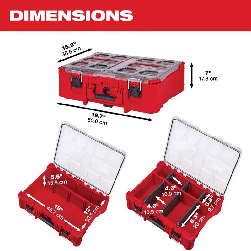 Organizador Profundo Packout de 19.7 Plg