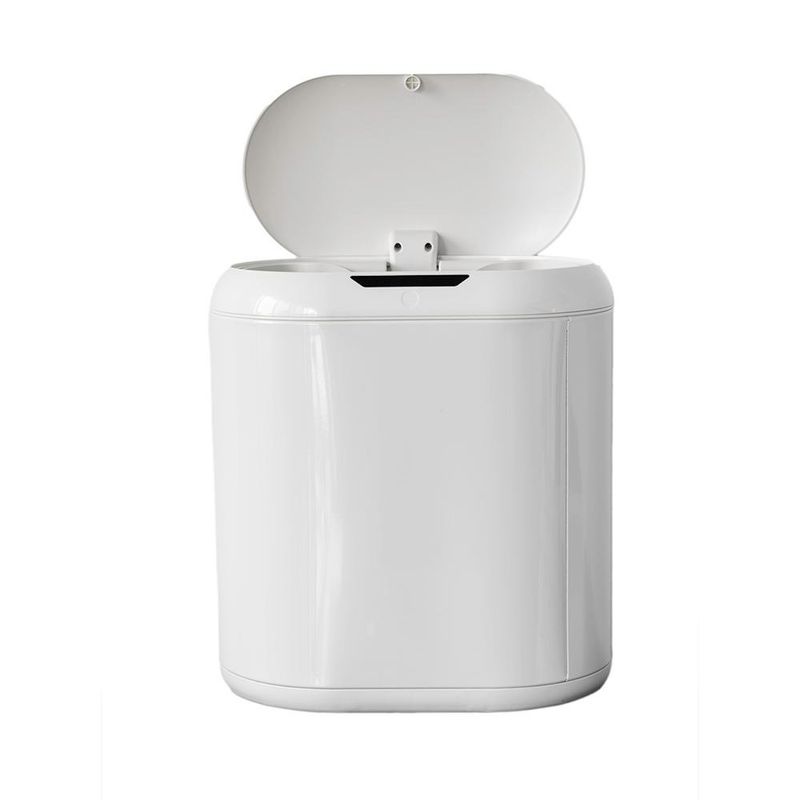 Basurero Blanco con Sensor 12 L