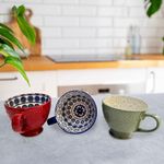 Taza con Relieve Colores Surtidos