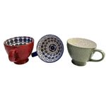 Taza con Relieve Colores Surtidos