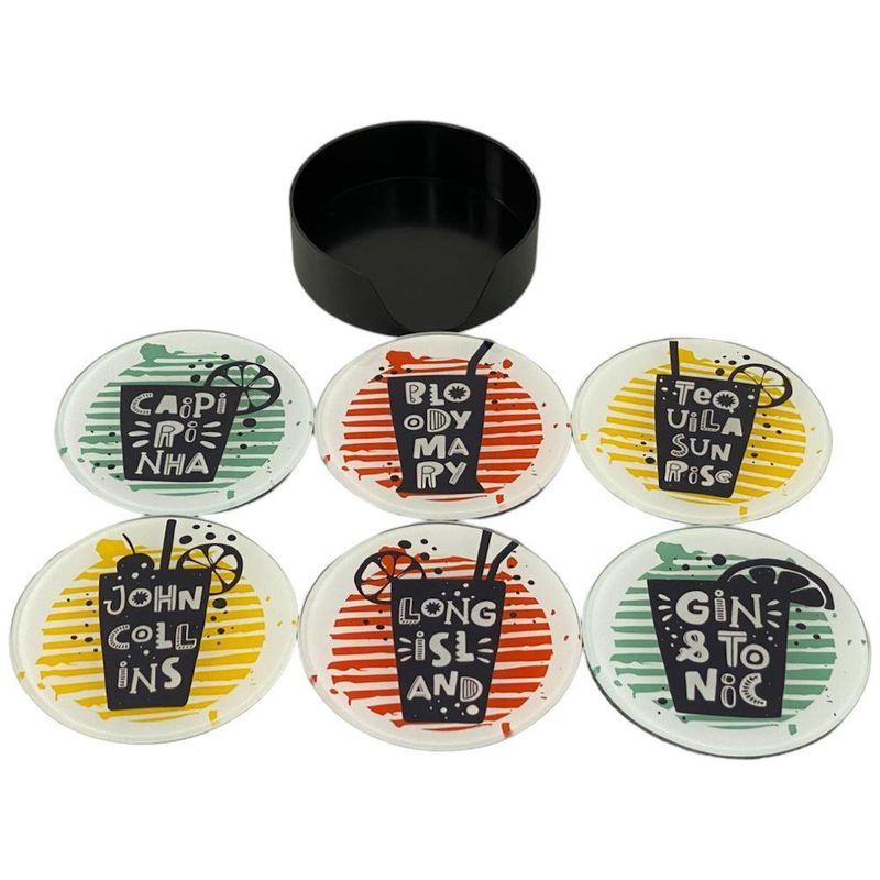 Set de 6 Portavasos Decorativos