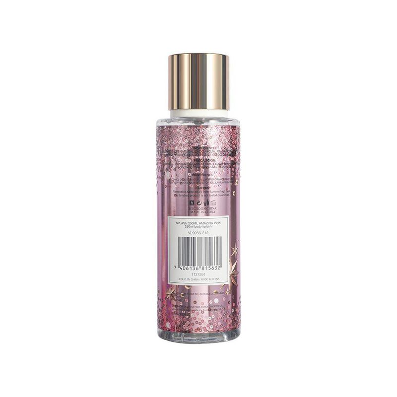 Splash Corporal Amazing Pink 250 Ml Aromas Surtidos