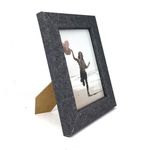 Marco Decorativo Negro Texturizado