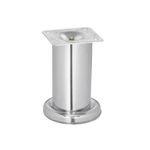 Pata para Sofá y Mueble Cromo 100 Mm