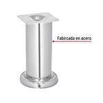 Pata para Sofá y Mueble Cromo 120 Mm
