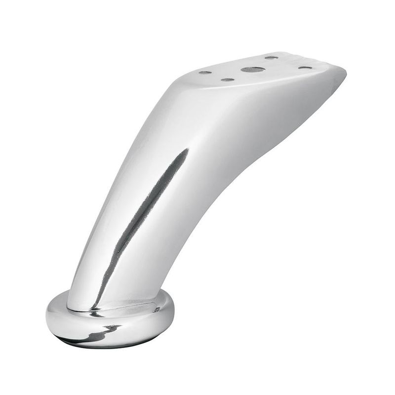 Pata para Sofá y Mueble Cromo 90 Mm