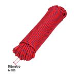 Cuerda de Polipropileno Trenzada Multicolor 6 Mm x 30 M