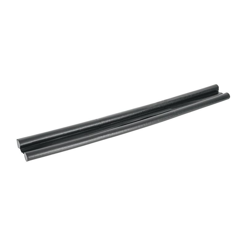 Guardapolvo para Puerta con Funda Negro 95 Cm