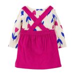Mameluco con Vestido de Pana y Mallas - Varias Tallas