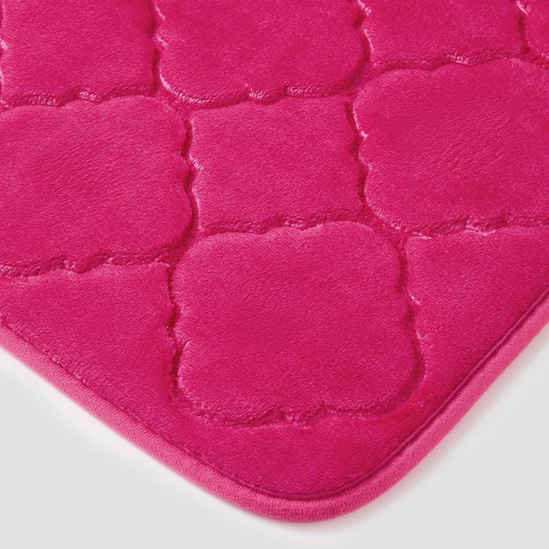 Alfombra para Baño Fucsia 45x70 Cm