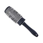 Cepillo Redondo Ancho con Mango Ergonómico Negro