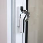 Ventana PVC S80 Corrediza con Cedazo Blanca 100x100 cm