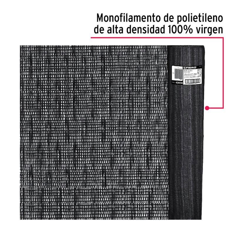 Sarán de 80% Sombra Ancho 185 Cm Venta por Metro