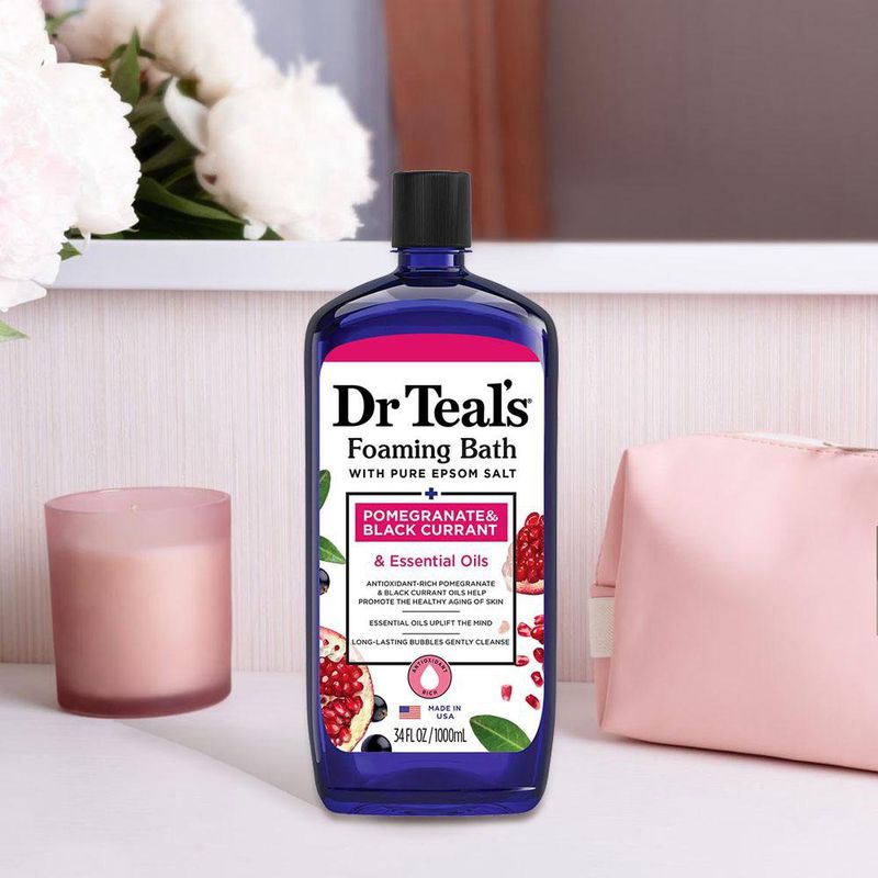 Burbujas de Tina Granada con Aceites Esenciales 1000 Ml