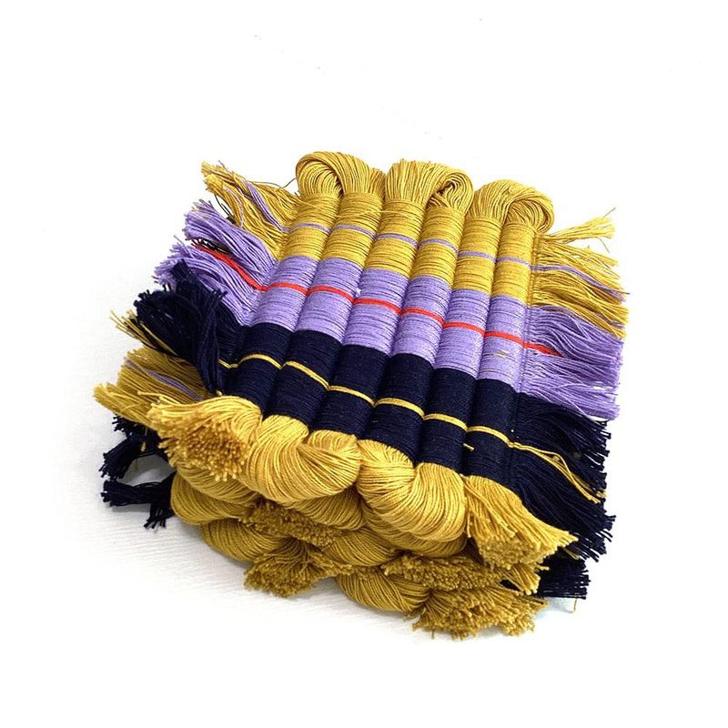 Set de 4 Portavasos Tejidos