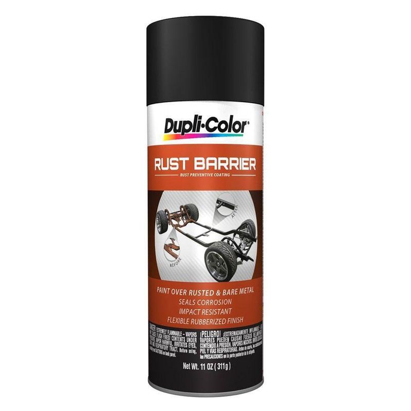Pintura Para Chasis Antioxido Negro Mate - Duplicolor