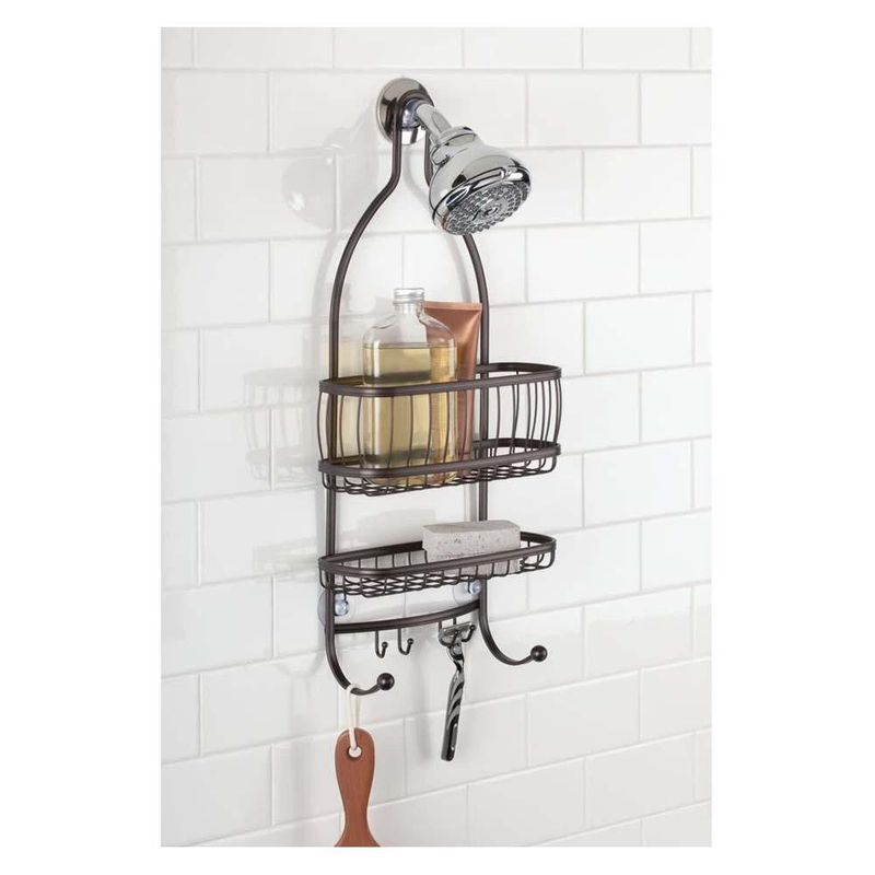 Organizador-para-Ducha-Bronce
